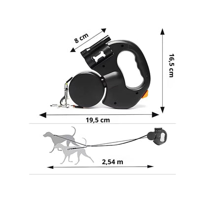 CORREA DOBLE RETRACTIL
